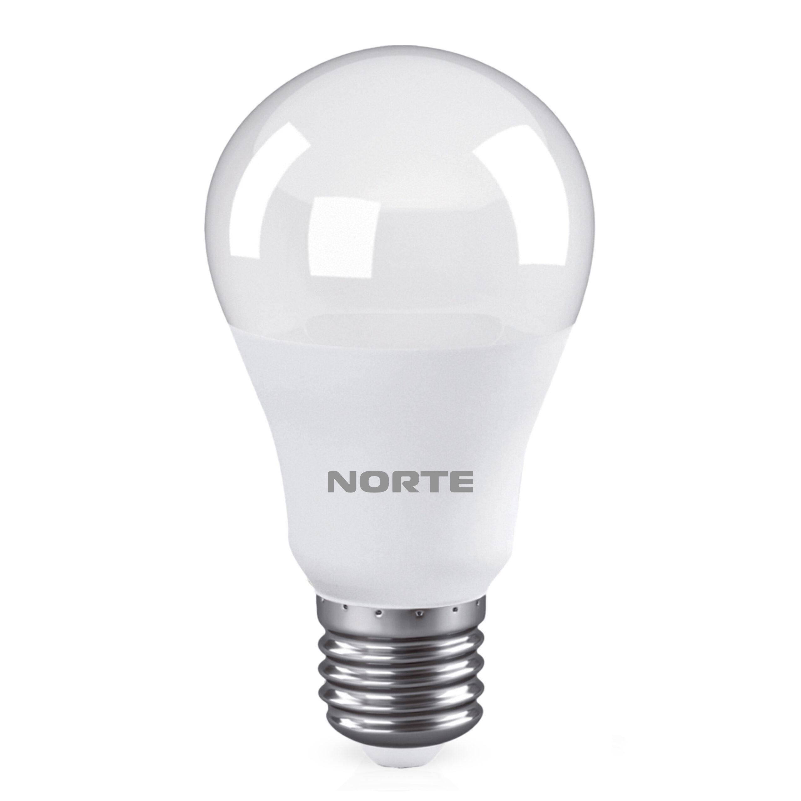 Светодиодная лампа NORTE 15 Вт E27 A65 4000K (1-NLP-1704) - фото 2 Светодиодная лампа NORTE 15 Вт E27 A65 4000K (1-NLP-1704) - фото 2