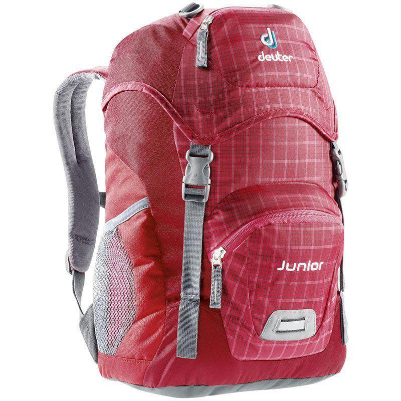 Рюкзак дитячий Deuter Junior 18 л Raspberry/Сheck (360295003) - фото 1