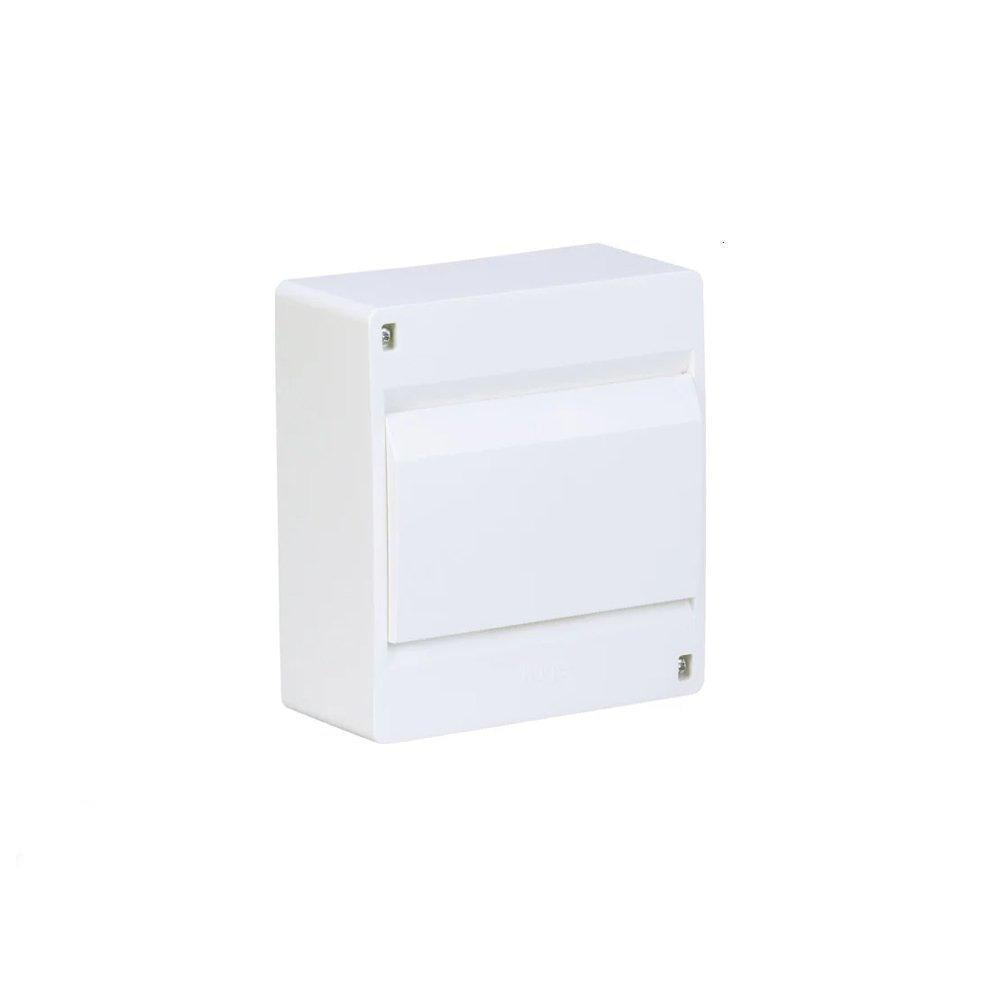 Щит накладний Hager COSMOS 6 модулів з дверцятами Білий (28176883)