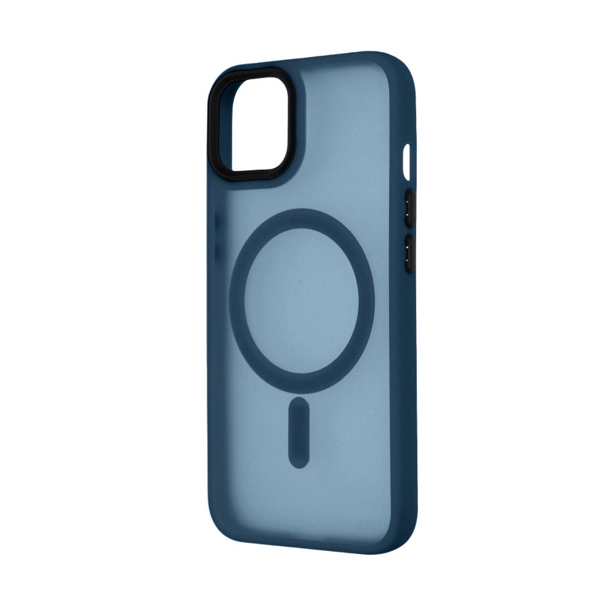 Противоударный чехол для Apple iPhone 13 Cosmic Magnetic Color HQ / Blue