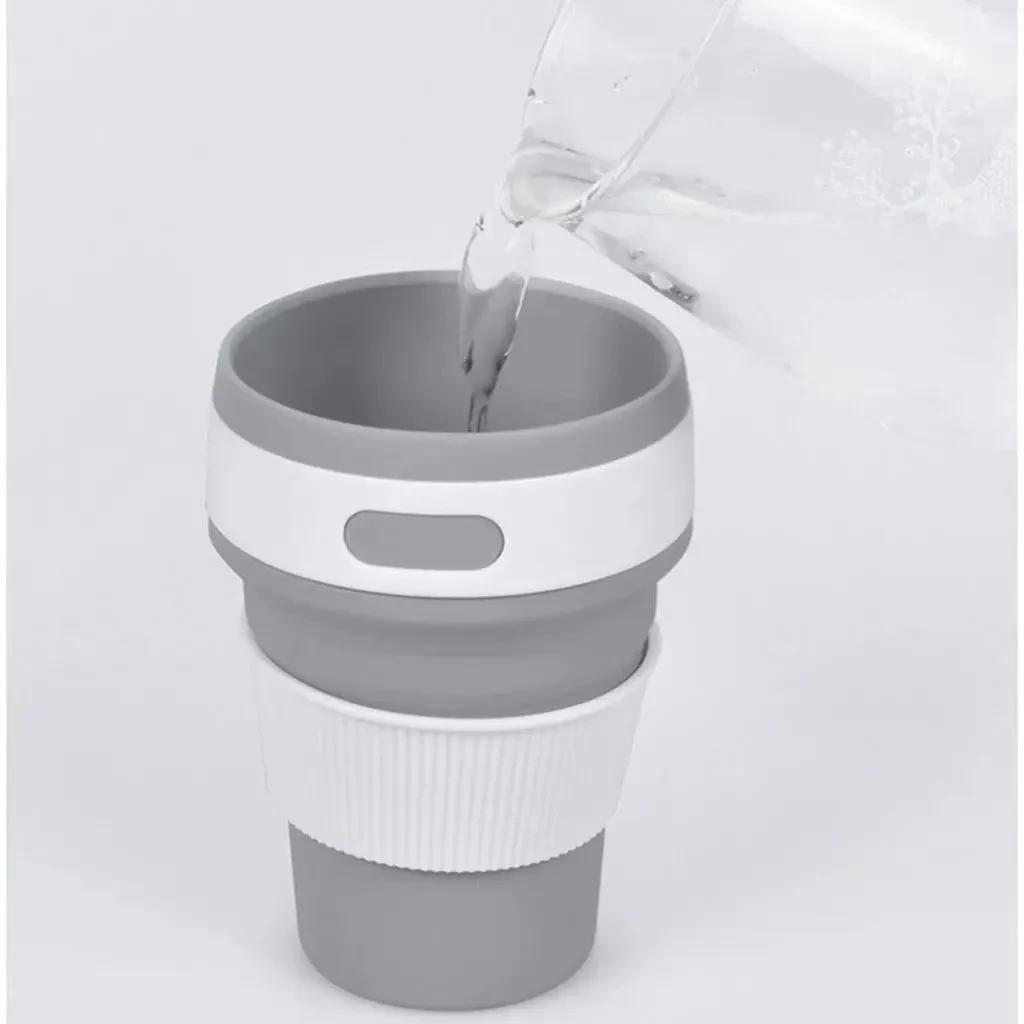 Чашка силиконовая SILICON MAGIC CUP с крышкой Серый (7194) - фото 9 Чашка силиконовая SILICON MAGIC CUP с крышкой Серый (7194) - фото 9