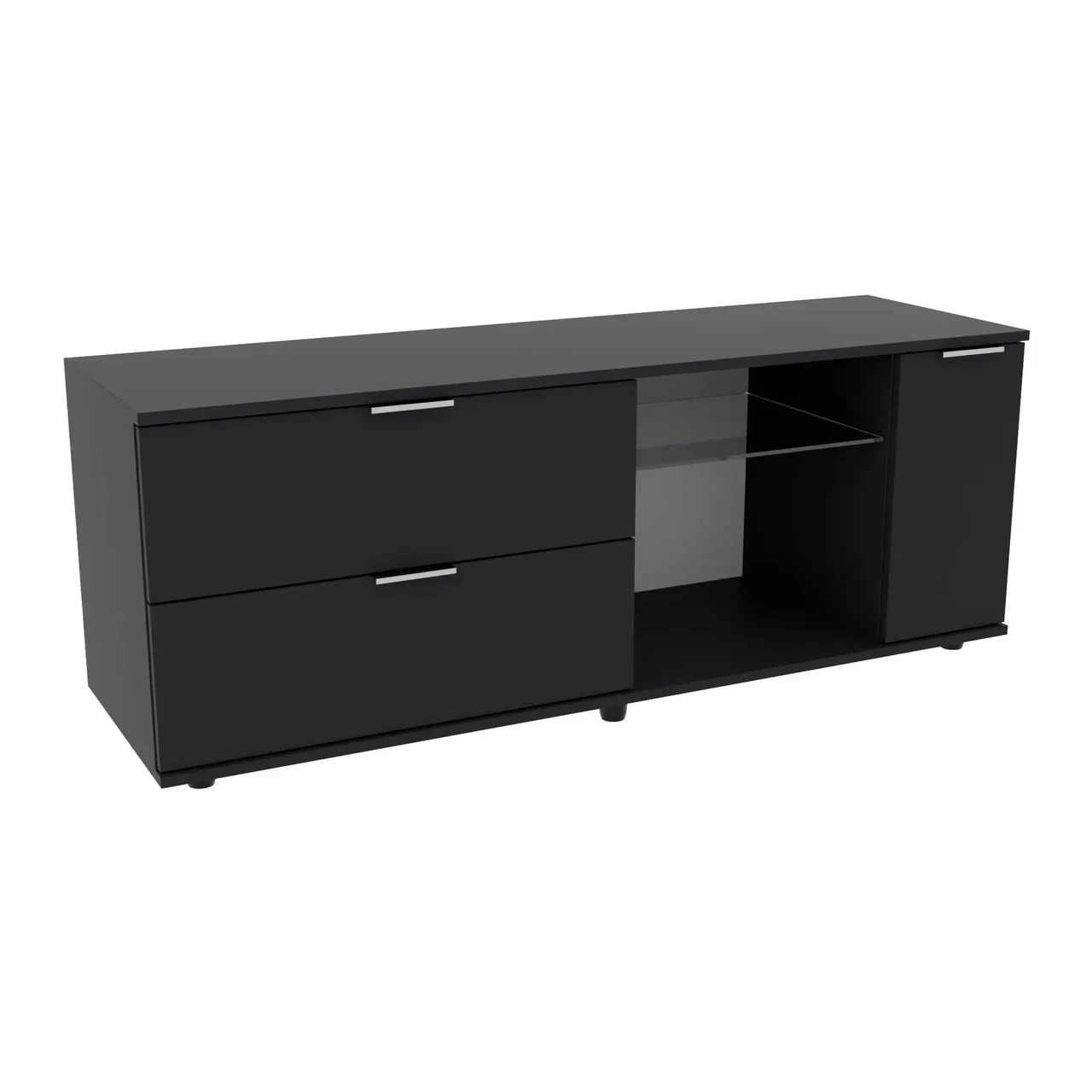 Тумба под TV Kontinent Ketrin К-9 140х42,5х53 см Антрацит (85006013)