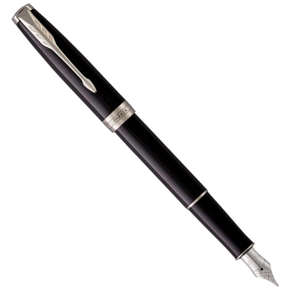 Ручка перьевая Parker SONNET Black Lacquer (CT FP M 86 114)