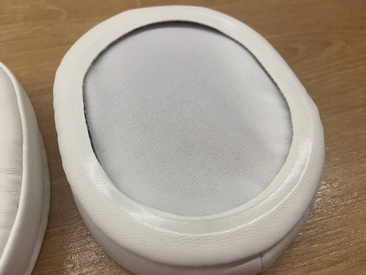 Амбушюри універсальні для навушників овальні 10х8 см Білий (30502169) - фото 5