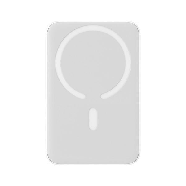 Повербанк магнітний BASEUS Magnetic 20W 10000 mAh з бездротовою зарядкою для iPhone Білий (26389442)