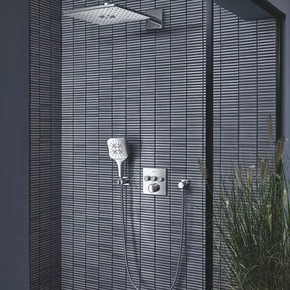 Змішувач прихованого монтажу Grohe Grohtherm SmartControl 29126000 з термостатом зовнішня частина (401943)