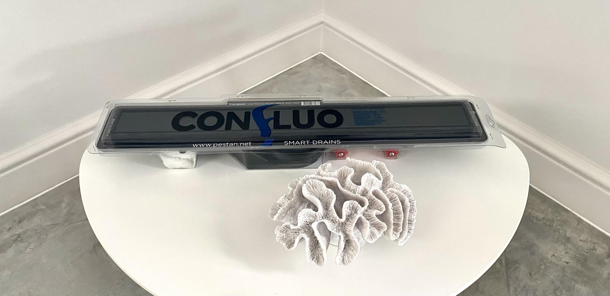 Дренажный канал душа Pestan Confluo Primo Compact Line 750 мм Черный - фото 2 Дренажный канал душа Pestan Confluo Primo Compact Line 750 мм Черный - фото 2