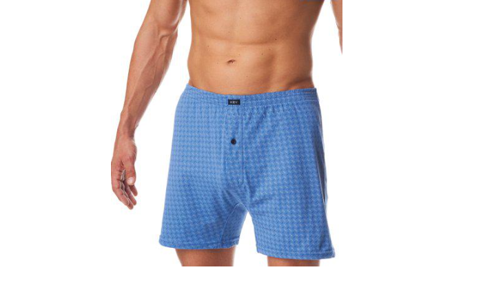 Трусы боксеры мужские KEY MXC 760 A23 NI 4XL 1 шт. Голубой с полосками (5904765657736)