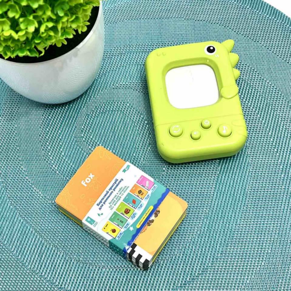 Пристрій картковий для раннього розвитку Країна Іграшок картки по 6 темам Зелений (PL-724-01) - фото 2 Пристрій картковий для раннього розвитку Країна Іграшок картки по 6 темам Зелений (PL-724-01) - фото 2