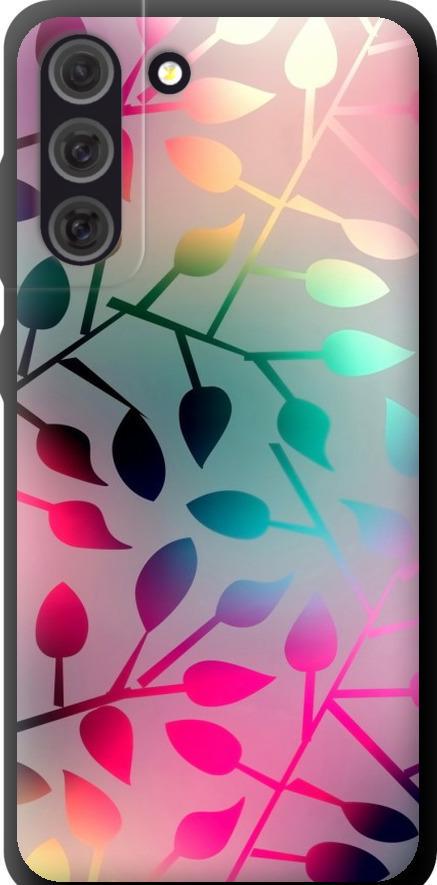 Чехол на Samsung Galaxy S21 FE Листья (2235b-2302-42517)