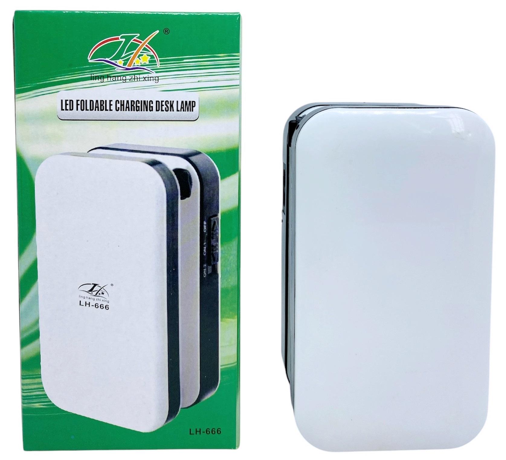 Лампа на акумуляторі світлодіодна LED настільна розкладна трансформер заряджання від мережі LH-666 Білий - фото 6 Лампа на акумуляторі світлодіодна LED настільна розкладна трансформер заряджання від мережі LH-666 Білий - фото 6