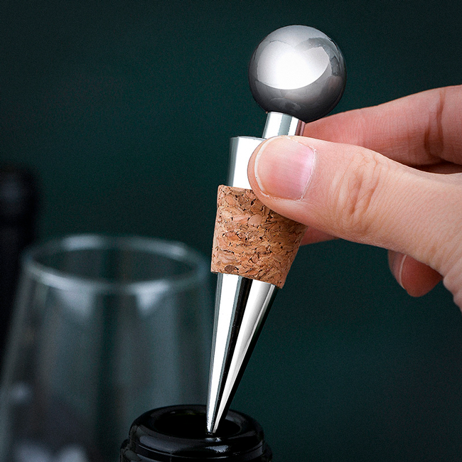 Набір металевих коркових пробок для вина (2241692434) - фото 3 Набір металевих коркових пробок для вина (2241692434) - фото 3