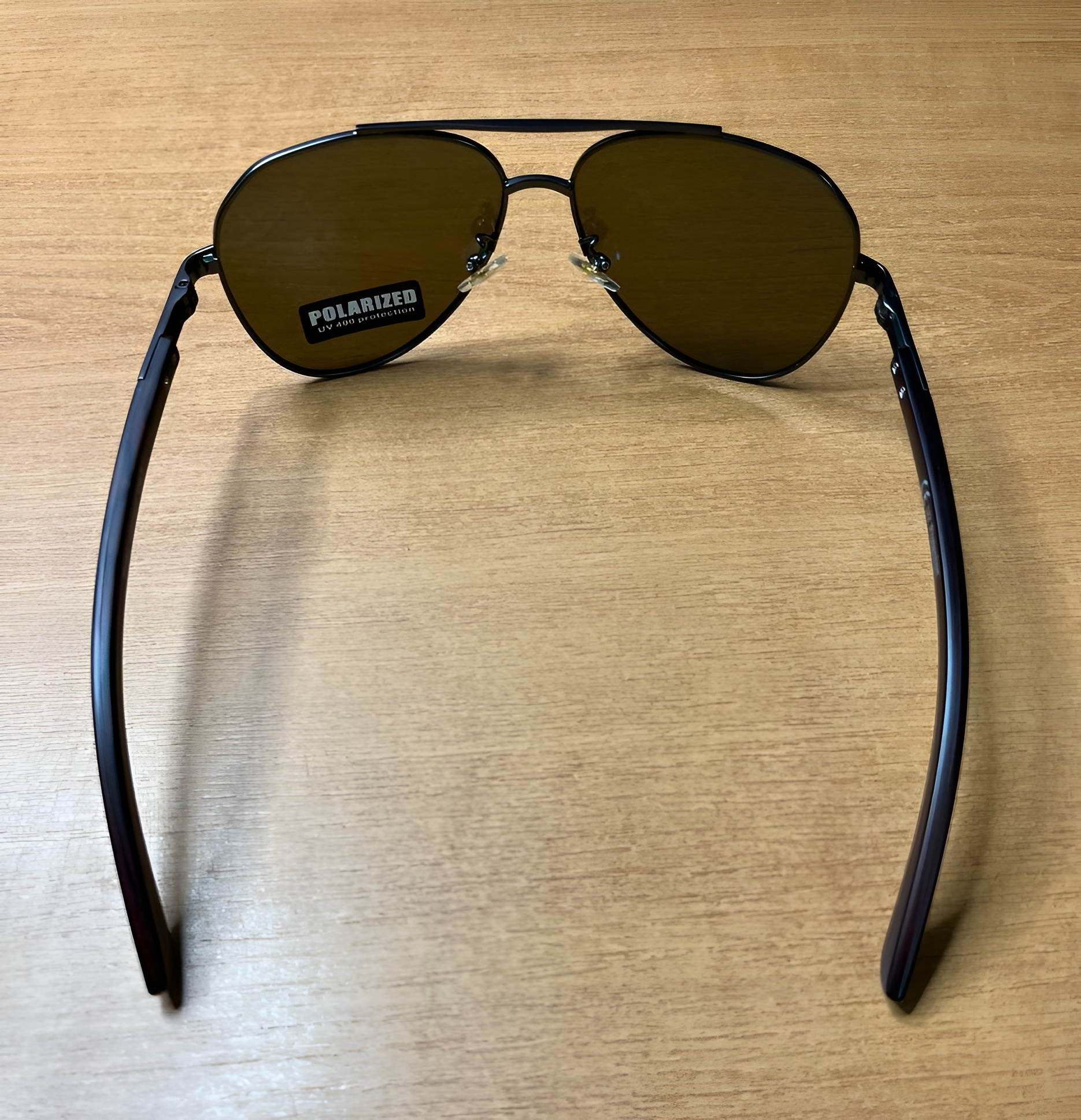 Сонцезахисні окуляри чоловічі Polaroid 2025 Aviator UV400 поляризаційні антиблікові крапля Ice Blue (fe62a57c) - фото 8