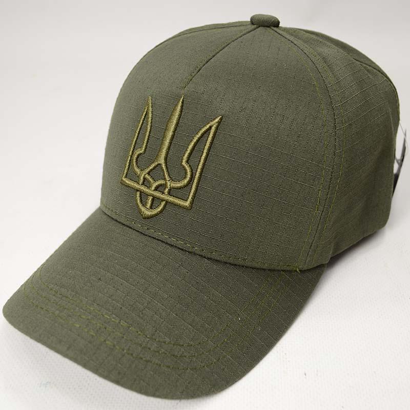 Бейсболка з гербом чоловіча патріотична rip-stop Герб BR24614 L р. р. 57-58 Хакі