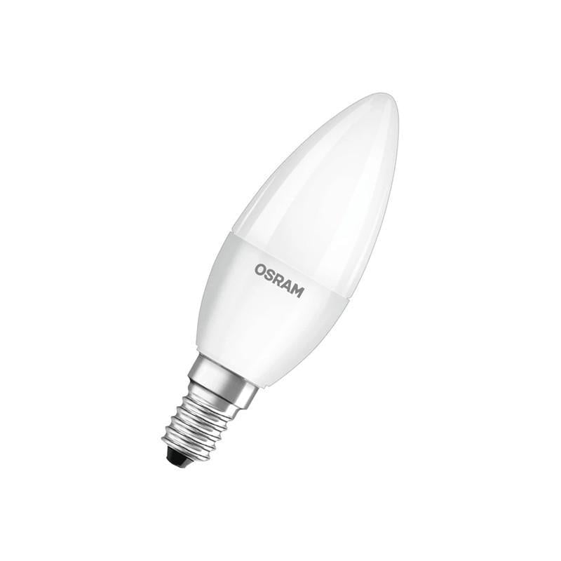 Светодиодная лампа Osram Value CL B60 6,8W/230V/806 Лм 3000K E14 38x110 мм свеча (4058075628625)