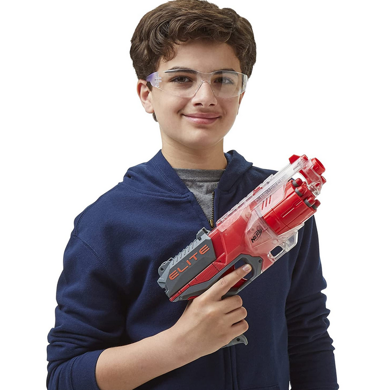 Бластер Nerf Elite Disruptor Translucent Red эко-упаковка (F2694) - фото 7
