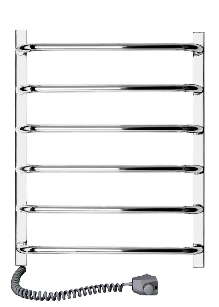 Сушка для рушників електричний Navin Симфонія Квадро з регулятором зліва 480x600 мм