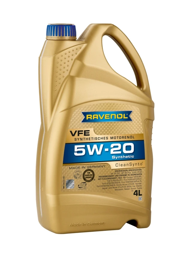 Моторна олива RAVENOL VFE 5W-20 синтетика 4 л (1111311-004) Моторна олива RAVENOL VFE 5W-20 синтетика 4 л (1111311-004)