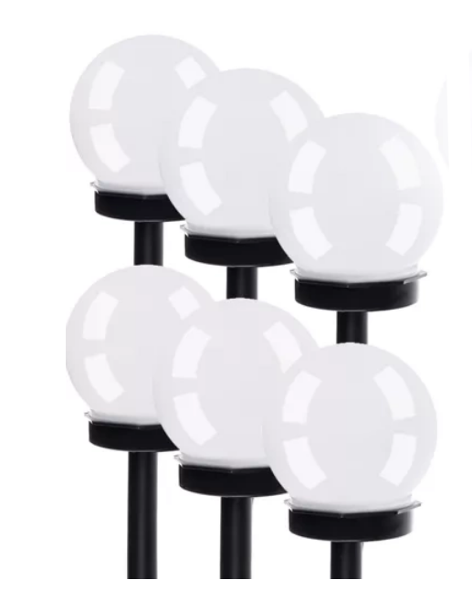 Светильник садовый Gardlov 23562 Шар на солнечных батареях 6 шт. (23562)