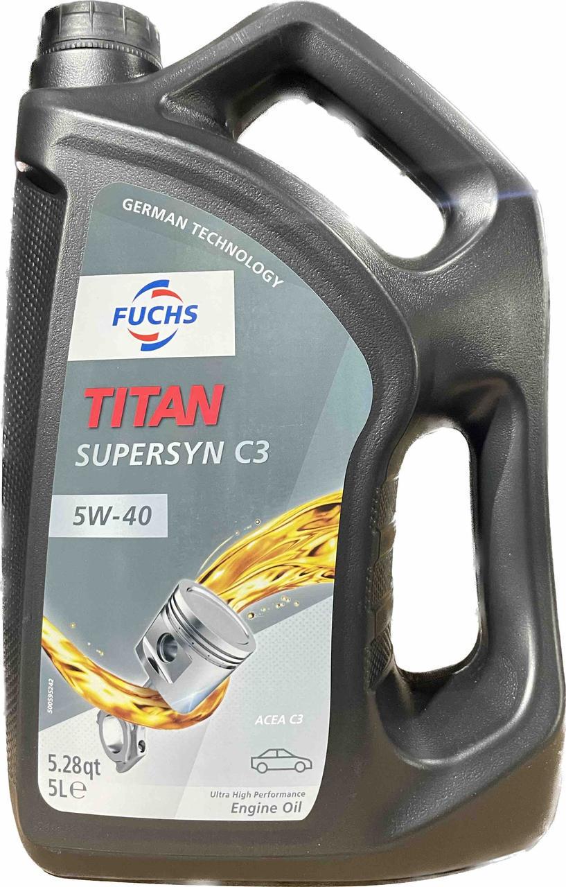 Моторне мастило Titan SuperSyn 5W-40 C3 5 л (602071835)