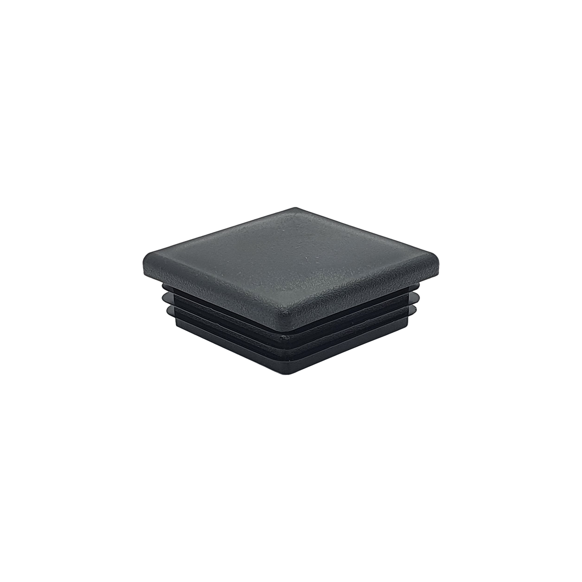 Заглушка квадратна внутрішня PlasticPlus на трубу 50х50 мм Чорний ...