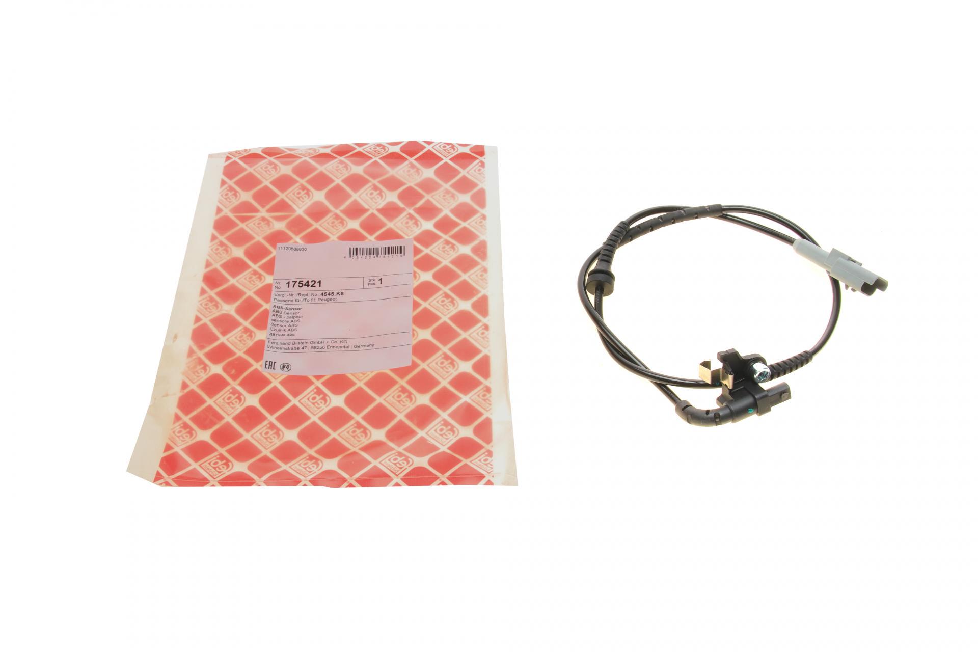 Датчик ABS задний FEBI BILSTEIN для Peugeot 3008 09-16- (175421)