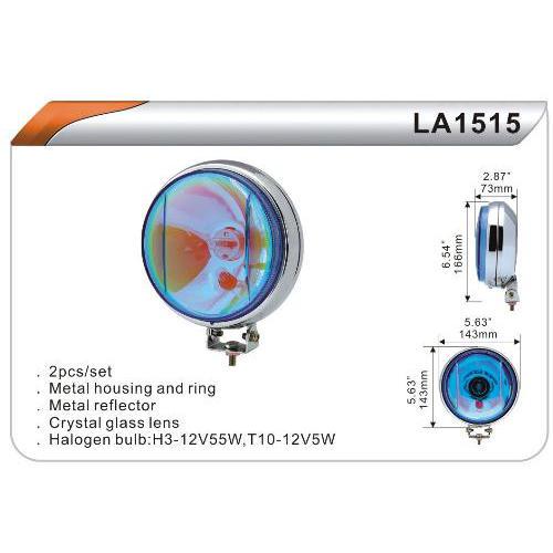 Фара дополнительная DLAA 1515 W H3 + T10-12V-55W D 143 мм (37869)