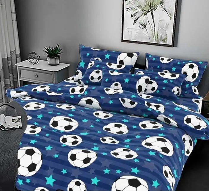 Комплект постельного белья София Футбольные мячи подростковый (272)