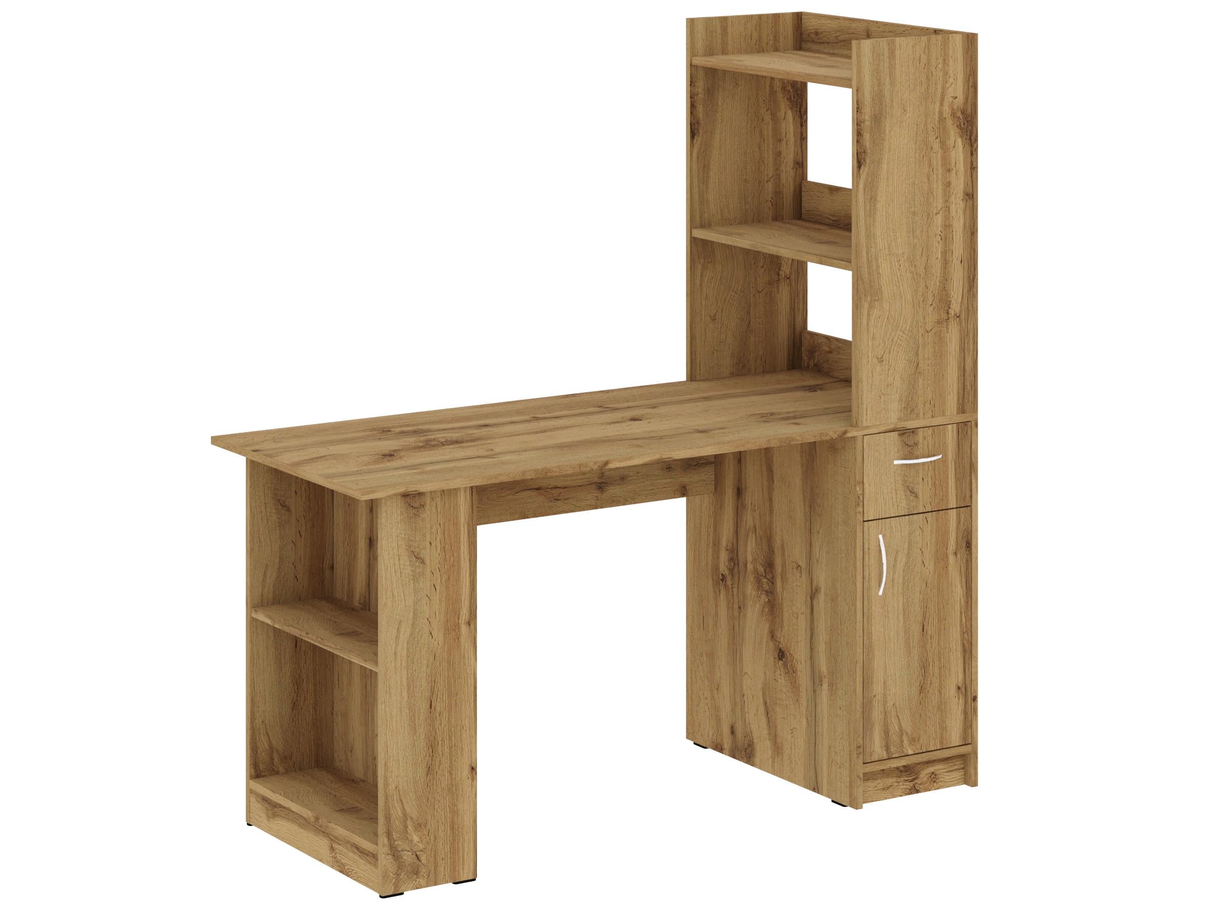 Письмовий стіл PEHOTIN Стілус 140х60х75/150 см Дуб тахо (PN-101606)