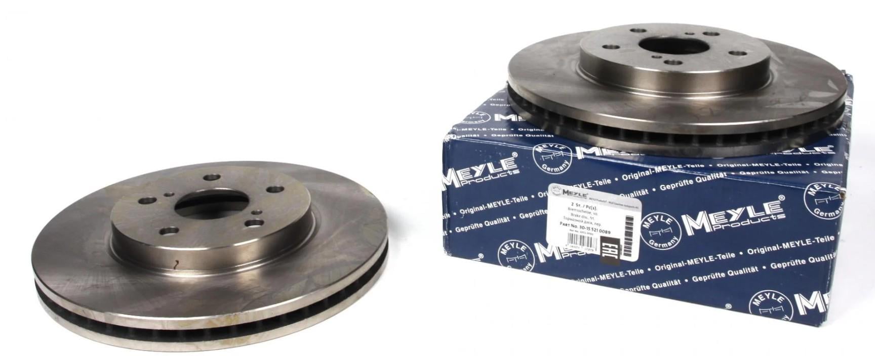 Диск тормозной передний Meyle для Toyota Camry/Previa 00-06 296x28 мм (30-15 521 0089)