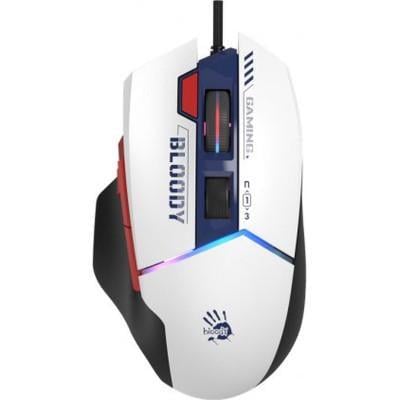 Компьютерная мышка A4Tech Bloody W95 Ultra USB White/Black (4711421002325)