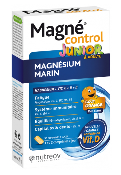 Комплекс вітамінів для діток Nutreov Magne Control Junior 30 табл. (2377286106)