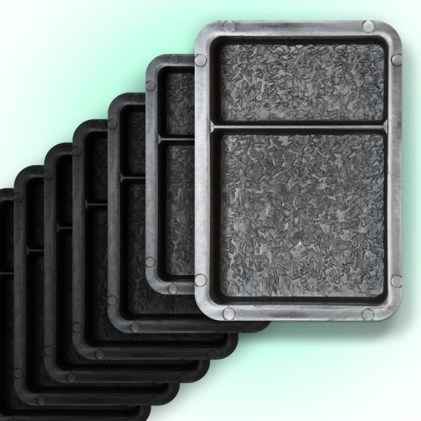 Форми для тротуарної плитки Верес-2007 Брук/Старе місто 1/3 і 2/3 45 мм 30 шт. (105030130-3252)