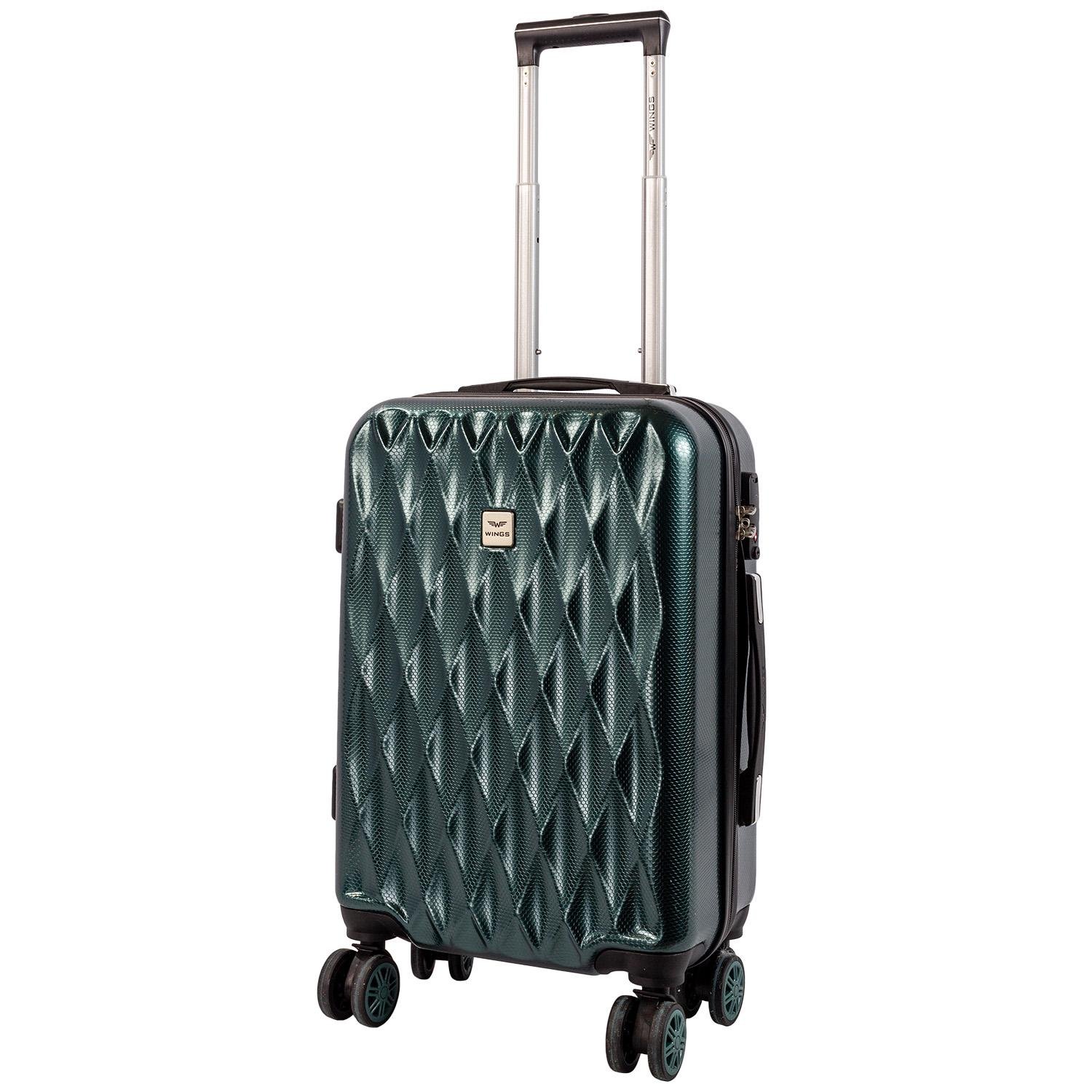 Валіза Wings PC190 S+ Темно-зелений