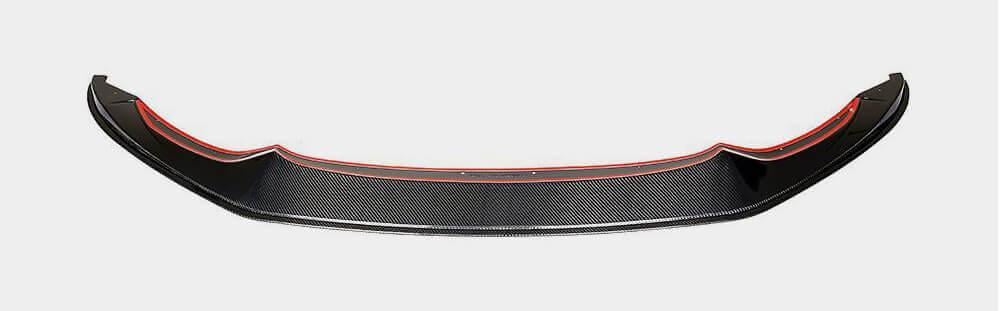 Накладка на передний бампер DDCarbon V7 для F80/BMW 3 серия F-30/31/34 2012-2019 карбон (136781)