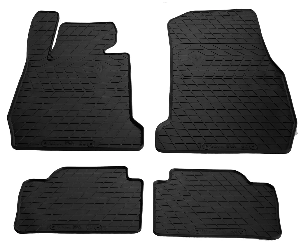 Коврики резиновые Stingray BMW 3 F30 12-/BMW 4 F32 13- 4 шт. Черный (1027134)