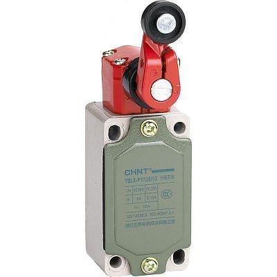 Вимикач кінцевий CHINT YBLX-P1/120/1G 1NO+1NC реверсивний ролик з кутовою дією 10A 220 V (437090)