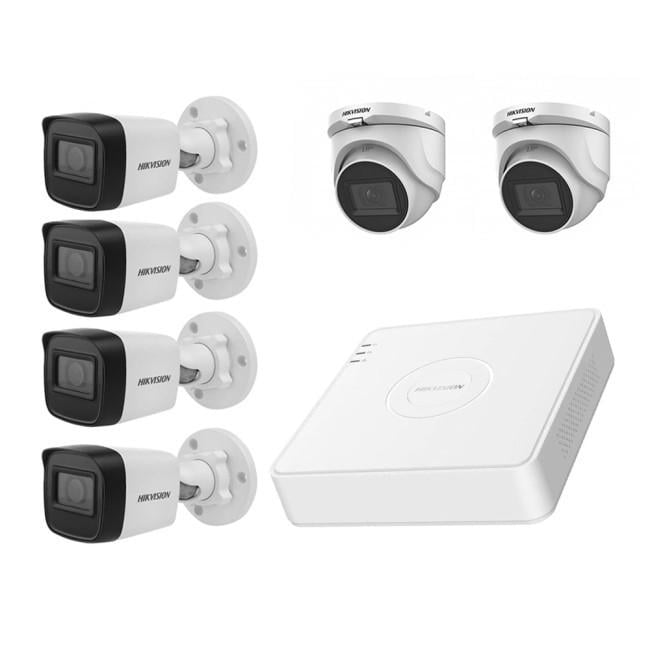 Комплект видеонаблюдения TurboHD Hikvision KIT-DS0258