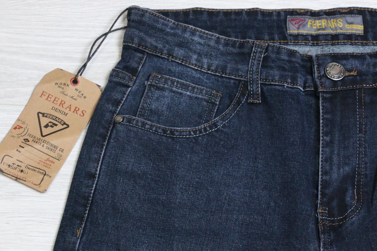 Джинси чоловічі класичні Feerars р. 32 Синій графіт (8012) - фото 4