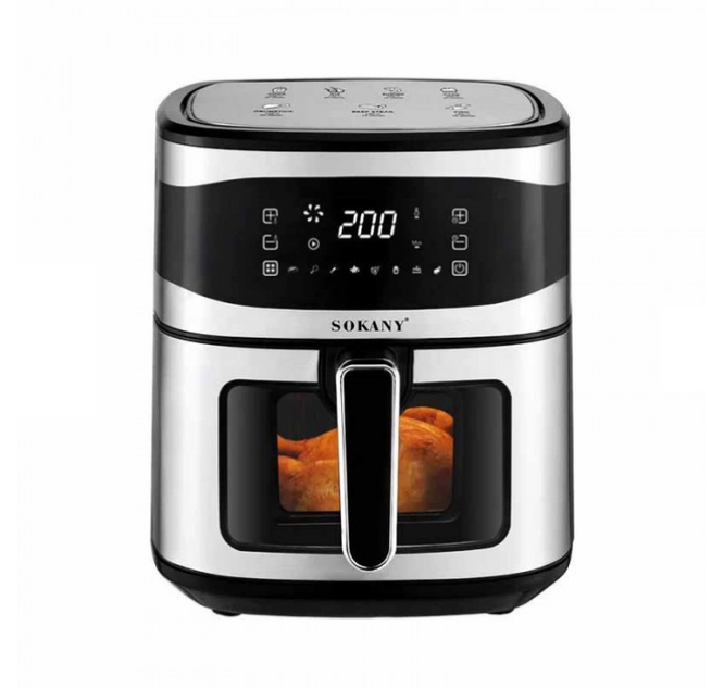 Аэрогриль-фритюрница SOKANY SK-10050 1800 Вт с таймером и терморегулятором 8,5 л (25101031)