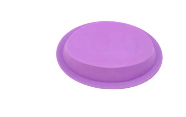 Форма для мыла силиконовая 91x62 мм Фиолетовый (4155) - фото 2 Форма для мыла силиконовая 91x62 мм Фиолетовый (4155) - фото 2