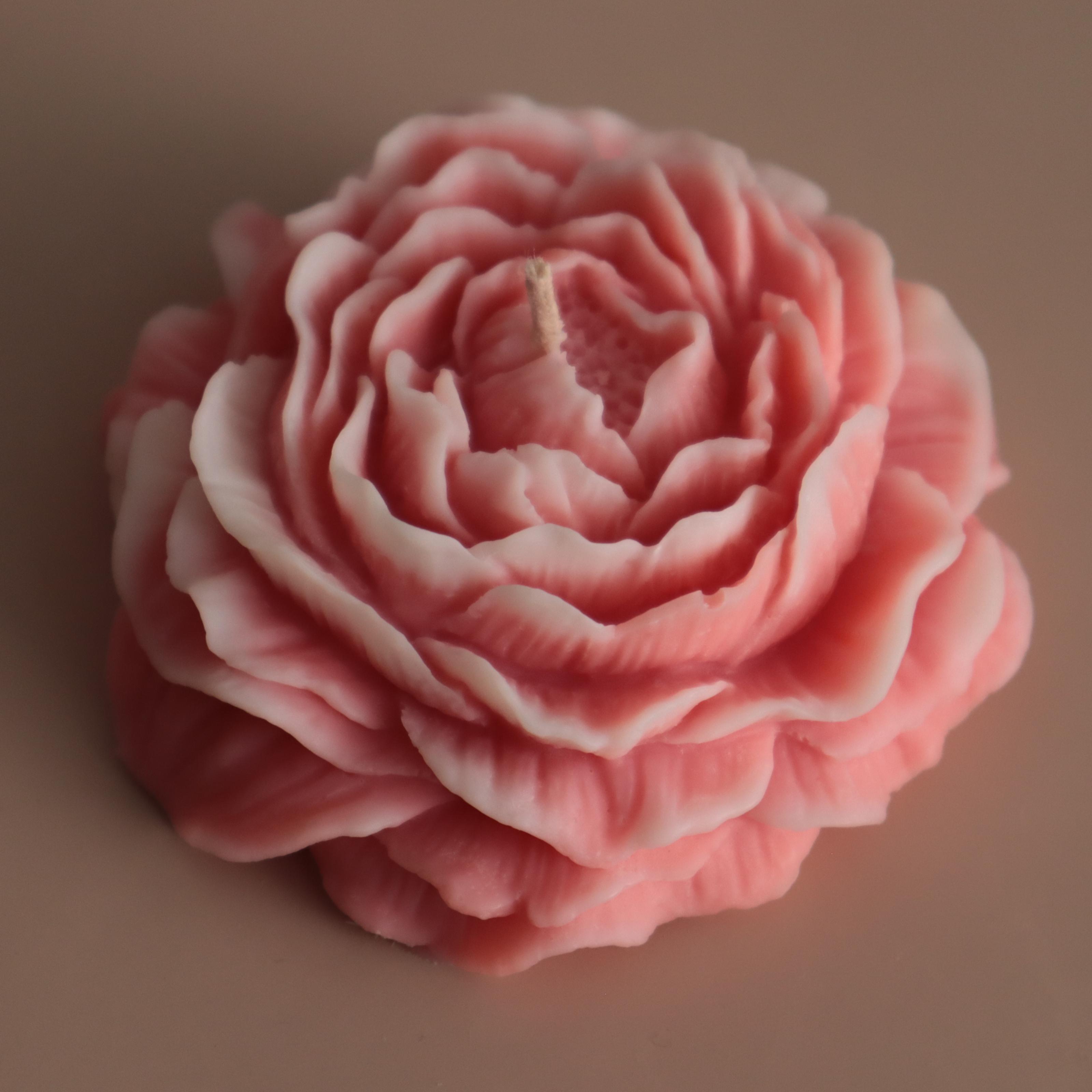 Аромасвічка соєва Wax Harmony Ваніль півонія Рожевий (1000332)