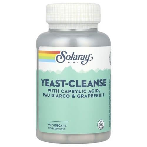 Очистка и поддержка Solaray Yeast-Cleanse 90 VegCaps (SOR-08132)