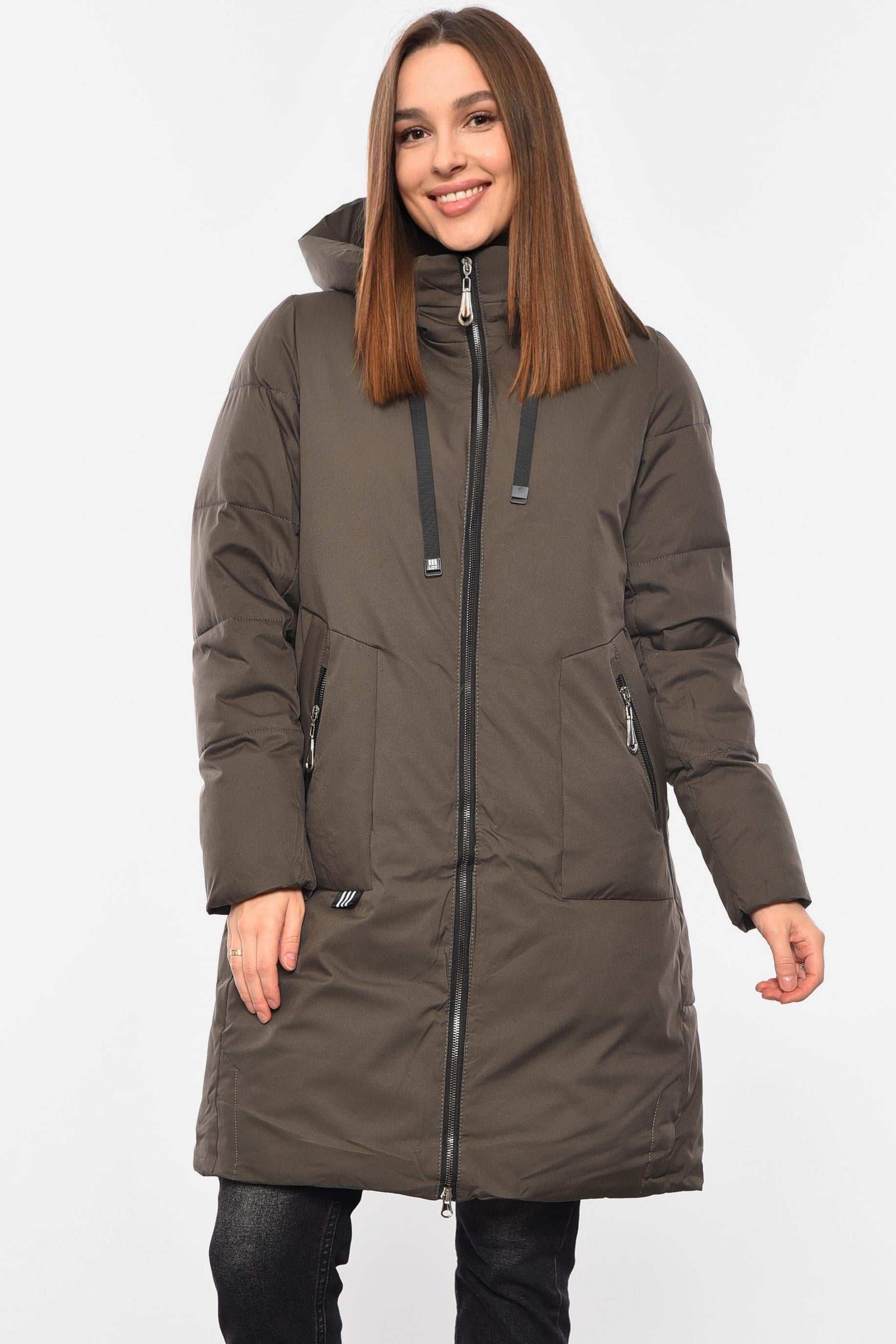 Куртка женская зимняя XL Темно-серый (194051) Куртка женская зимняя XL Темно-серый (194051)