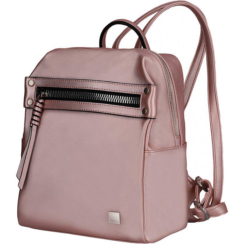 Городской рюкзак Zip Titan Spotlight Soft Metallic 11 л Pink (Ti385602-12)