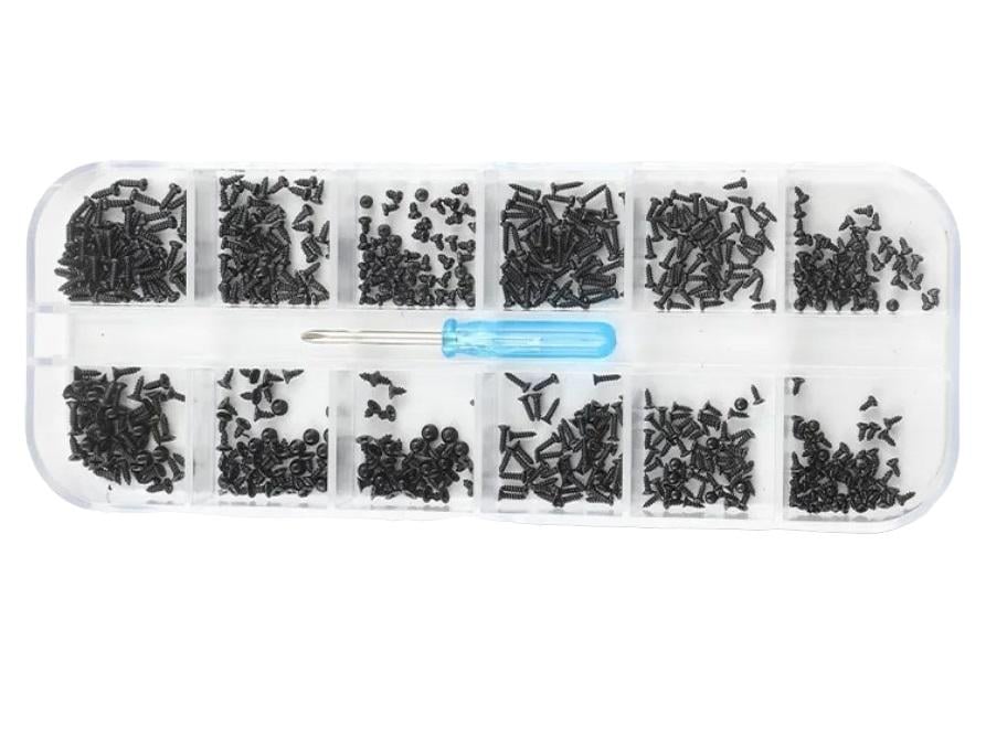 Набір саморізів Spec MIX M1/M1,2 з викруткою 601 шт. (SP-240520)