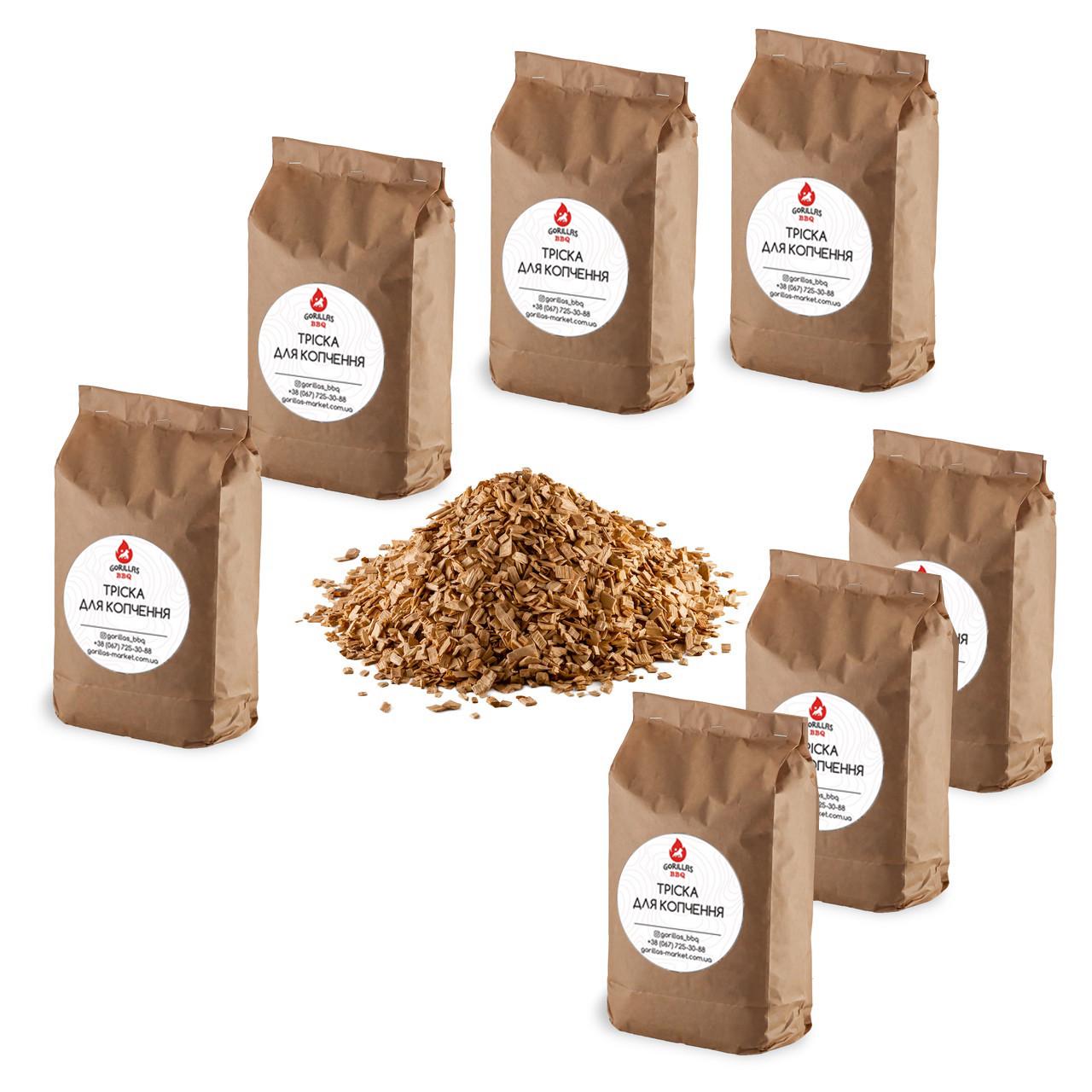 Набор щепки Gorillas BBQ ольха/бук/черешня/дуб/яблоня 7 кг (KPT42)