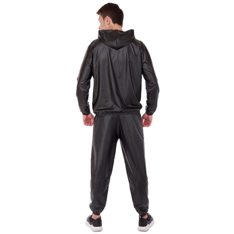 Костюм-сауна для похудения Sibote SAUNA SUIT ST-2052 L Черный - фото 3