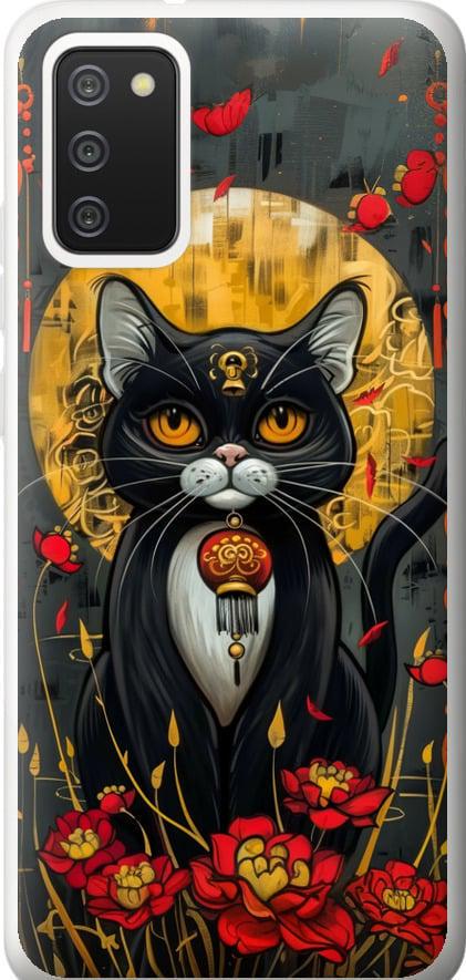 Чехол на Samsung Galaxy A02s A025F China Cat (6134t-2203-42517)