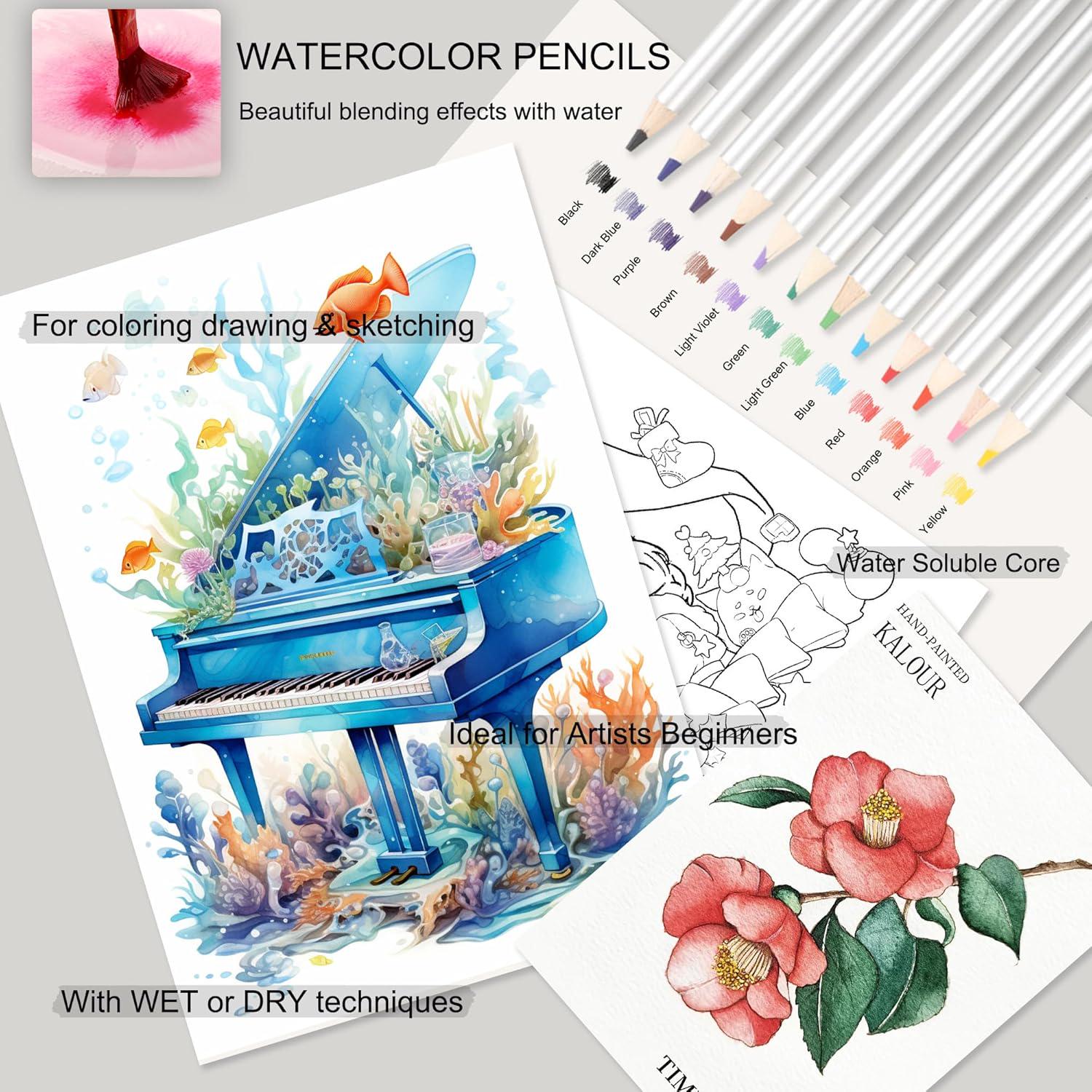 Набор для рисунка и эскизов KALOUR 38 предметов (KL-PWN038) - фото 9 Набор для рисунка и эскизов KALOUR 38 предметов (KL-PWN038) - фото 9